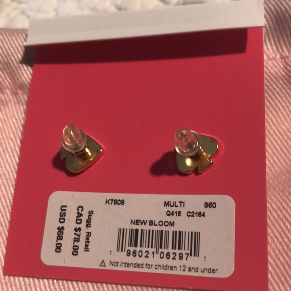 NWT Kate Spade ♠️ New Bloom floret earrings - Picture 4 of 4